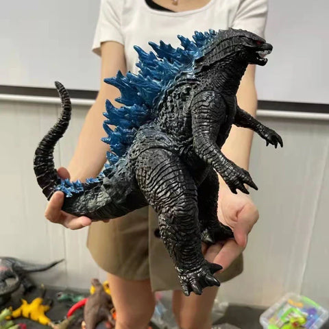 24cm Godzilla King of Monsters Runaway Mechanical Red Lotus Planet Action Figure